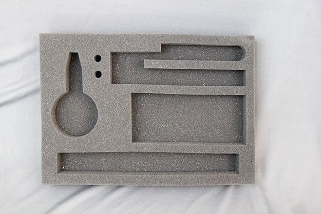 Foam box inserts for shipping parts - PE polyurethane foam
