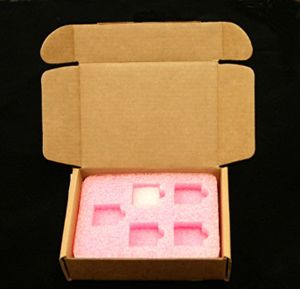 Anti static foam. Die cut box insert. Wholesale electronic component packaging antistatic foam tray products
