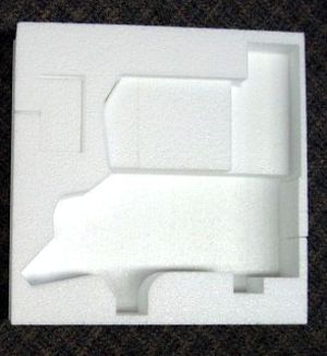 Custom cut foam inserts and die cutting services for expanded polystyrene