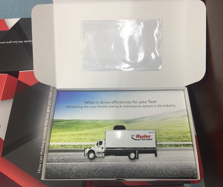 Custom foam box insert for toy truck. Promotional packaging designed with black 1.7 PE foam. 
